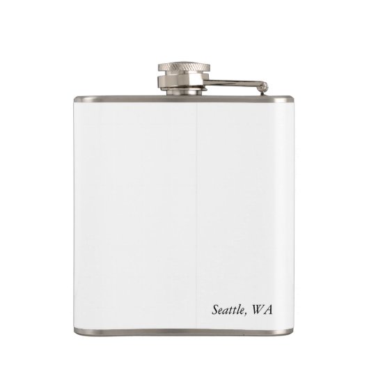 Washington State Adventure Flask Heupfles (Achterkant)