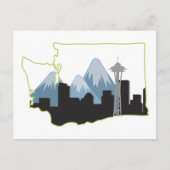 Washington State Briefkaart (Voorkant)