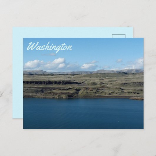 Washington State Briefkaart (Voorkant / Achterkant)