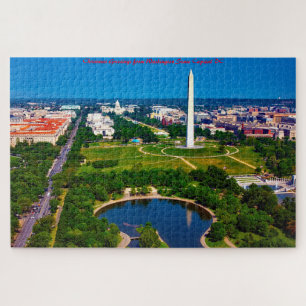 Washington State Capital DC. kerstcadeautjes Legpuzzel