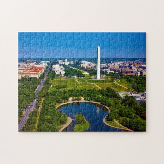Washington State Capitol DC. Legpuzzel (Horizontaal)
