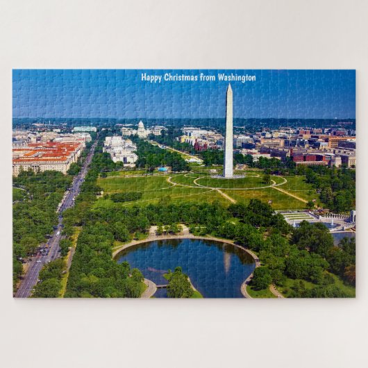 Washington State Capitol DC. Legpuzzel (Horizontaal)