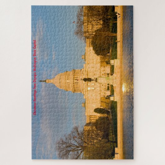 Washington State Capitol Legpuzzel (Verticaal)