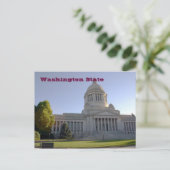 Washington State Capitol, staat Washington Briefkaart (Staand voorkant)