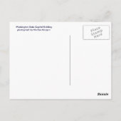 Washington State Capitol, staat Washington Briefkaart (Achterkant)