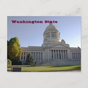 Washington State Capitol, staat Washington Briefkaart