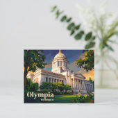 Washington State Capitol VS Briefkaart (Staand voorkant)