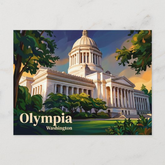 Washington State Capitol VS Briefkaart (Voorkant)