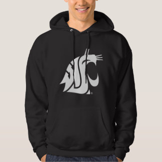 Washington State Cougars Left Chest Icon Logo Hoodie