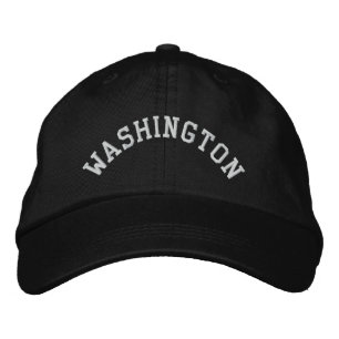 Washington State Embroiged Geborduurde Pet