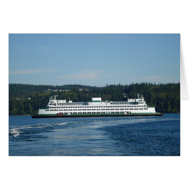 Washington State Ferry (Voorkant Horizontaal)