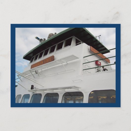 Washington State Ferry Briefkaart (Voorkant)