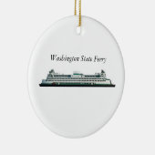 Washington State Ferry Keramisch Ornament (Rechts)