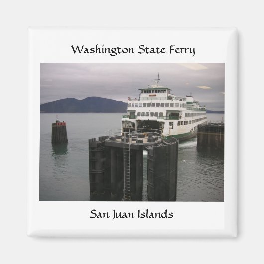 Washington State Ferry Magneet (Voorkant)