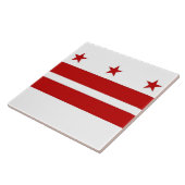 Washington State Flag Tile Tegeltje (Zijkant)