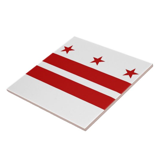 Washington State Flag Tile Tegeltje (Zijkant)