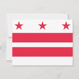 Washington State Flag Travel Briefkaart