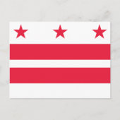 Washington State Flag Travel Briefkaart (Voorkant)