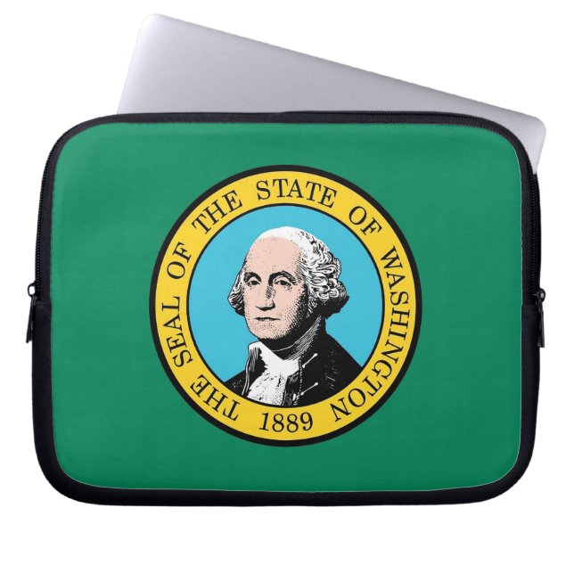 Washington State-laptophoes Laptop Sleeve (Voorkant)
