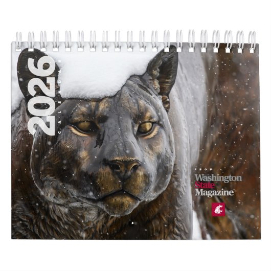 Washington State Magazine 2026 Mini-kalender Kalender (Hoes)