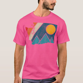 Washington State Map Mountains Hiking Prid T-shirt