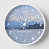 Washington State Mount Rainier en Puget Sound (Voorkant)