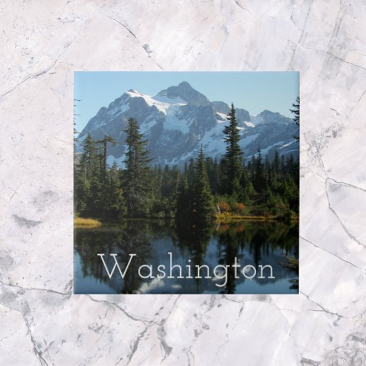 Washington State Mount Shuksan Landschap Tegeltje