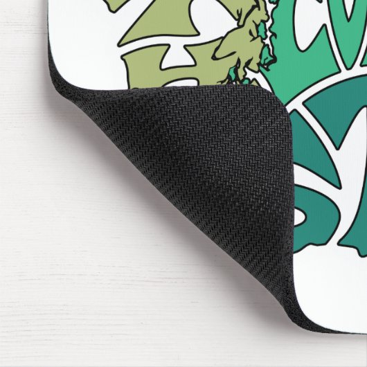 Washington State Nickname Word Art Muismat (Hoek)