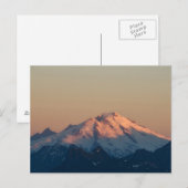 Washington State, North Cascades. Mount Baker Briefkaart (Voorkant / Achterkant)