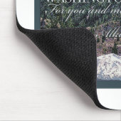 Washington State Poster Art Muismat (Hoek)