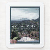 Washington State Poster Art Muismat (Voorkant)