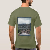Washington State Poster Art T-shirt (Achterkant)