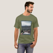 Washington State Poster Art T-shirt (Voorkant volledig)