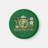 Washington State Pride Magneet (Voorkant)