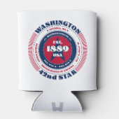 Washington State Pride Monogram Koeler (Achterkant)
