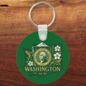 Washington State Pride Sleutelhanger (Achterkant)
