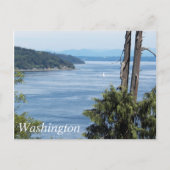 Washington State Puget Sound Reisfoto Briefkaart (Voorkant)
