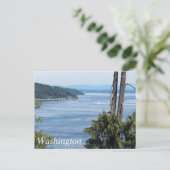 Washington State Puget Sound Reisfoto Briefkaart (Staand voorkant)
