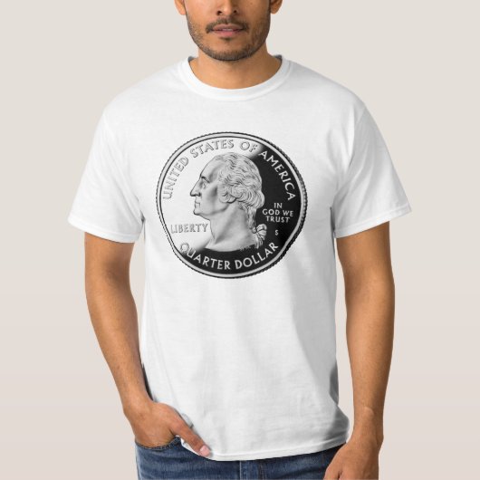 Washington State Quarter T-shirt (Voorkant)
