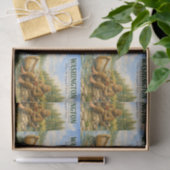 Washington State Sasquatch Zomer Bigfoot Tissuepapier (Geschenk)