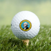 Washington State Seal - Golfballen (Insitu Shirt)
