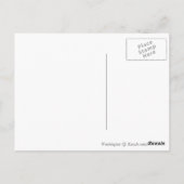 Washington State Seashore: Photo Briefkaart (Achterkant)