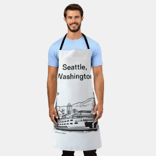 Washington State Seattle veerboot lijn Art Schort