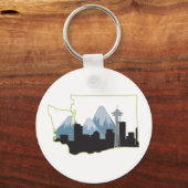 Washington State Sleutelhanger (Voorkant)