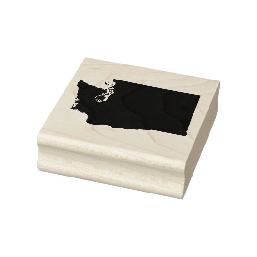 Washington State Solid Rubber Art Stamp Rubberstempel (Stempel)