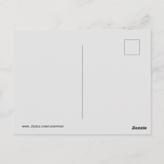 Washington State Sunset Briefkaart (Achterkant)