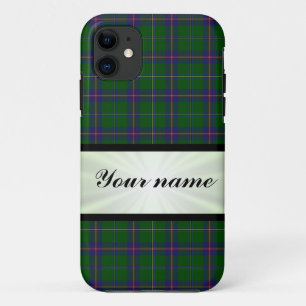 Washington State Tartan met lint iPhone 11 Hoesje