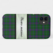 Washington State Tartan met lint Case-Mate iPhone Case (Achterkant (horizontaal))