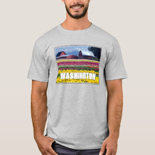 Washington State Tulpenveld T-shirt