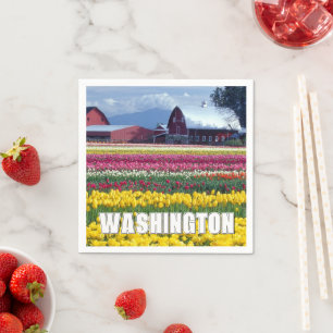 Washington State Tulpveld Servet